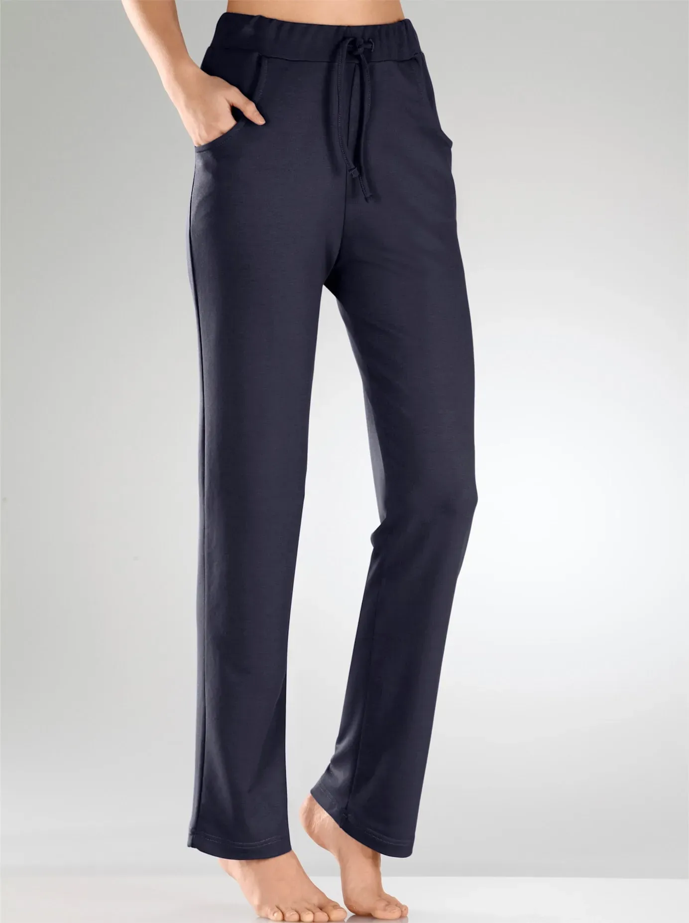 Leggings PLANTIER, Damen, Gr. 24/25, Kurzgrößen, blau, 64% Viskose, 30% Polyester, 6% Elasthan, unifarben, Hosen Leggings