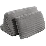 KAWOLA WIOLO SOFT Rückenkissen 83 x 46 cm Grau