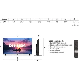 Philips 32PHS6000/12 32" HD-Ready LED Smart TV