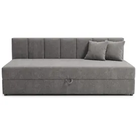 s-style möbel Lenny Tagesbett 90 x 200 cm grau