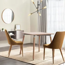 CLP Küchentisch Viborg 80 cm x 75 cm x 80 cm