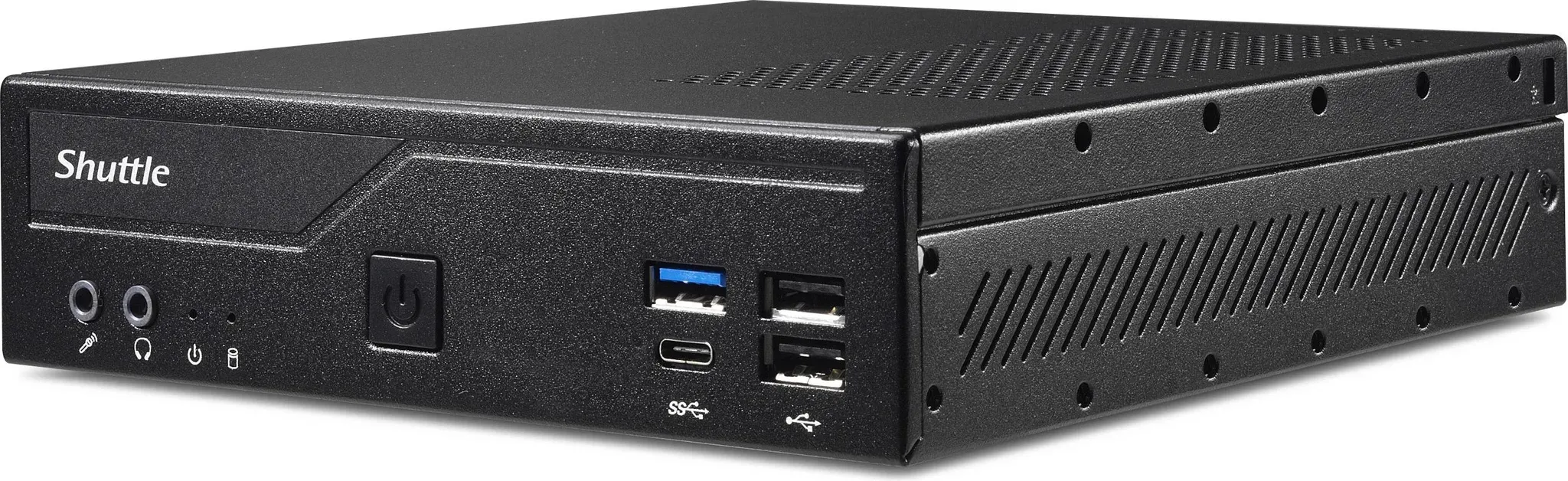 Shuttle Barebone XPC slim DH610S Black (Intel Core i3), Barebone