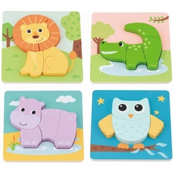Spielba Puzzle Set mit 4 Tieren