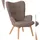 CLP Lounger Durham Stoff taupe