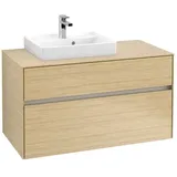 Villeroy & Boch Collaro Waschbeckenunterschrank 100 x 55 cm Nordic Oak