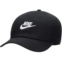Nike Club Unstructured Futura Wash Cap Kinder 010 black/white