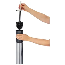 Wenko WC-Garnitur Basic Silber