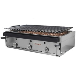 Hochklappbarer Grill B-90 von Maiser. Maiser