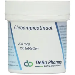 Deba Picolinate de chrome 200 mcg chrome
