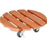 WAGNER® design yourself Wagner Multi Pflanzenroller WPC Terracotta rund Ø 29 cm