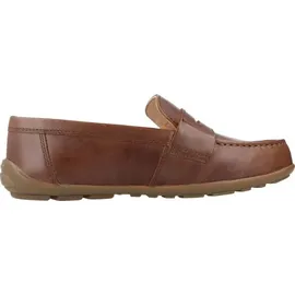 GEOX J New Fast Boy Moccasins Coffee 33_EU