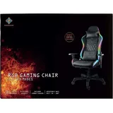 deltaco GAM-080 RGB Gaming Chair schwarz