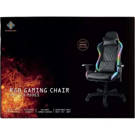 deltaco GAM-080 RGB Gaming Chair schwarz