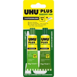 UHU Plus Endfest 300 2K Epoxidklebstoff 33gr