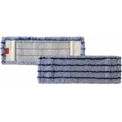 RUNNER BLUE Moppbezug, Wischbezug aus Microfaser für die Nass- und Trockenreinigung, Breite: 50 cm, ohne Deckblatt