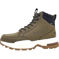 Dockers by Gerli Herren Combat Boots, Männer Stiefeletten,wasserabweisend,warm gefüttert,Winterschuhe,Stiefel,Bootee,Khaki,41 EU