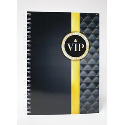 ADINA Premium Collegeblock Kollegblock "VIP" A4 dotted (gepunktet) 80 Blatt 90g/qm