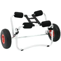 VidaXL Kayakwagen Aluminium