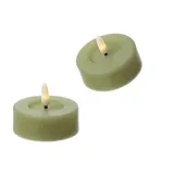 MARELIDA LED Maxi Teelichter - XL Outdoor Teelichter - D: 6,5cm - Timer - Batteriebetrie...