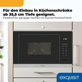 Exquisit EMW525-G-020 Schwarz