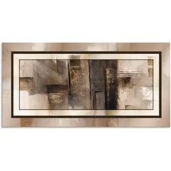 Artland Wandbild »Quadrate - abstrakt 1«, Muster, (1 St.), als Alubild, Outdoorbild, Leinwandbild, Poster in verschied. Größen Artland Farbe Bild(er): goldfarben
