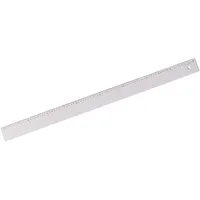 ARISTO AR1438 Lineal (Plexiglas, 80cm) glasklar