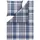 Estella Ambros Kariert Blau 155 x 220 cm + 80 x 80 cm