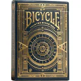 Bicycle Cypher Premium schwarze Spielkarten, Goldfolie, 1 Deck