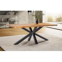 Main Möbel Baumtisch 220 x 76 x 80 cm schwarz