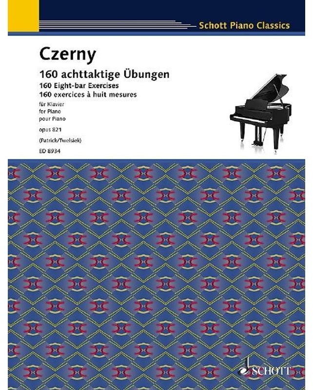 160 Achttaktige Übungen Op.821, Klavier - 160 achttaktige Übungen, Kartoniert (TB)