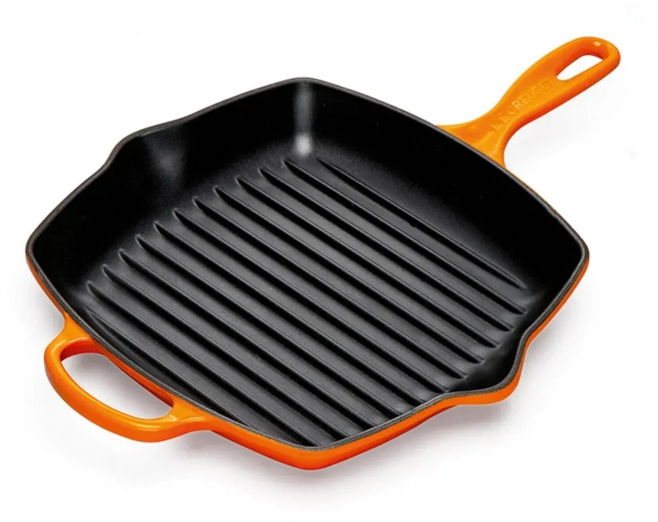 Le Creuset quadratische Grillpfanne 26cm, vulkanfarben