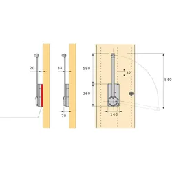 Kleiderlift Duo Lift Basic