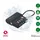 4smarts Standort-Finder SkyTag TSA Lock schwarz
