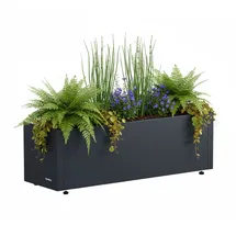 Herstera Cube Balcony L 80 x 25 x 25 cm Anthrazit