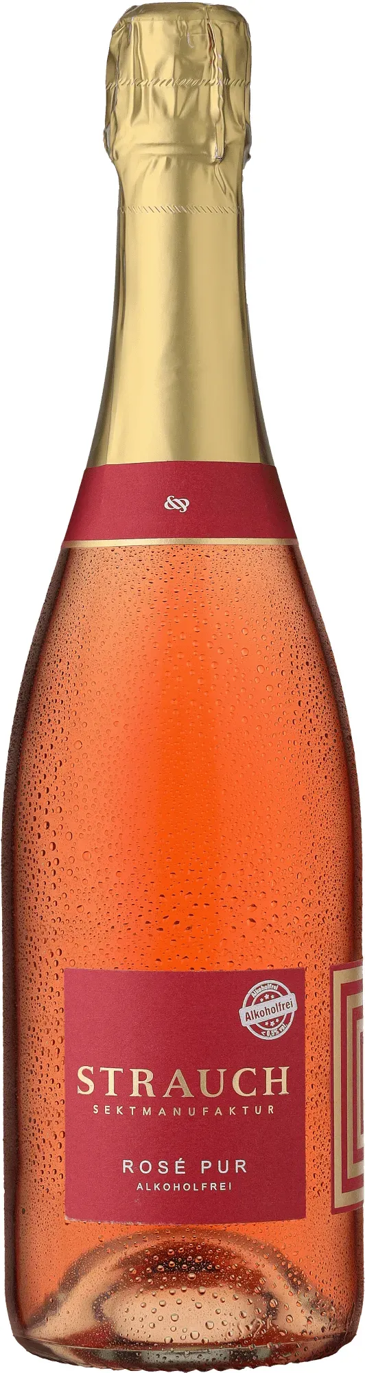 Strauch »Pur« Sparkling Rosé Alkoholfrei