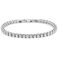 Bruno Banani Tennisarmband Edelstahl weiß 19542713-0 Größe 19 cm
