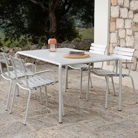 Houe Avanti Gartentisch 222 x 98 x 75 cm Weiß