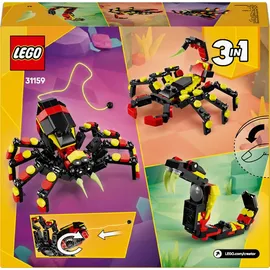 LEGO Creator 3in1 Wilde Tiere: Überraschungsspinne 31159