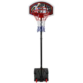 Best Sporting Basketballständer Rot/Weiß/Blau 165 -205 cm