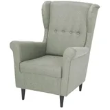 Sconto Sessel Hubertine ¦ grün ¦ Maße (cm): B: 82 H: 102 T: 89.0