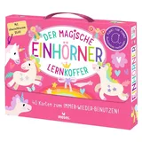 Moses Der magische Lernkoffer Einhörner: 40 Karten zum IMMER_WIEDER_BENUTZEN!