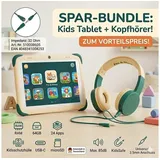 Fox & Sheep Kids Kinder Robustes Tablet 8 Zoll + Kopfhörer Tablet (8", 64 GB, Android 13)