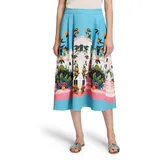 Betty & Co Midirock Damen Bedruckt Cream/Pink 42