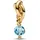 Pandora Ewigkeitskreis aquablau Silber 763462C03