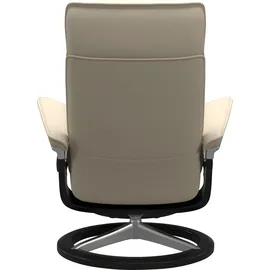 Stressless Admiral Leder 78 x 98 x 73 cm paloma light grey