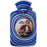 Hugo Frosch Wärmflasche Klassik 1,8 l mit Nickibezug "Movie" James Dean