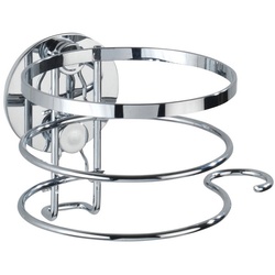 WENKO Haartrockner-Halter »Turbo-Loc®«, Edelstahl, silberfarben