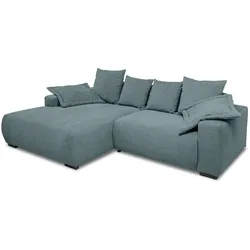 filippo Ecksofa Mio Stoff Blau Hellblau