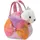 AURORA Fancy Pals Big Bow Princess Puppy 20 cm Weiß/Pink