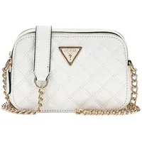 GUESS Umhängetasche Giully Camera Bag white